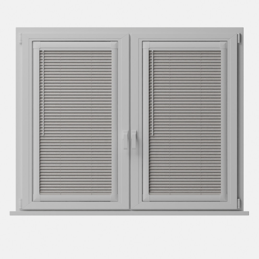 Perfect Fit No Drill Metal Blind - Fruitwood- 25mm