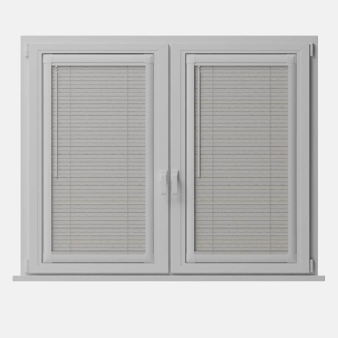 Perfect Fit No Drill Metal Blind - Fruitwood- 25mm