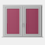 Perfect Fit No Drill Metal Blind - Fuschia- 25mm