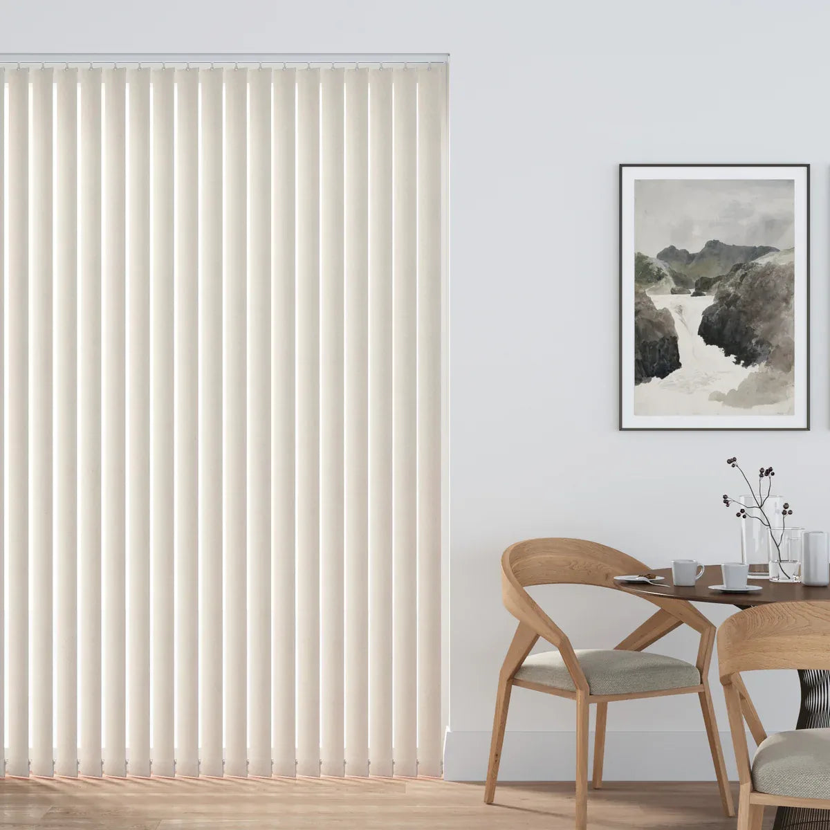 Gravity Beige - PVC Blackout Vertical Blind Slat