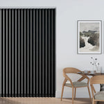 Gravity Black - PVC Blackout Waterproof Vertical Blind