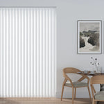 Gravity White - PVC Blackout Waterproof Vertical Blind Slat