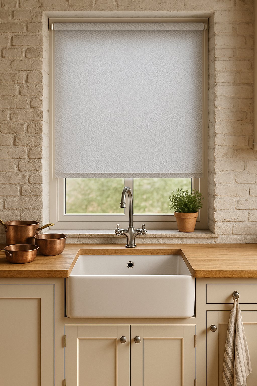 Gavi Silver Electrical Roller Blind