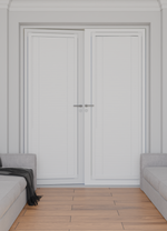 Perfect Fit No Drill Metal Blind - Gloss White- 25mm