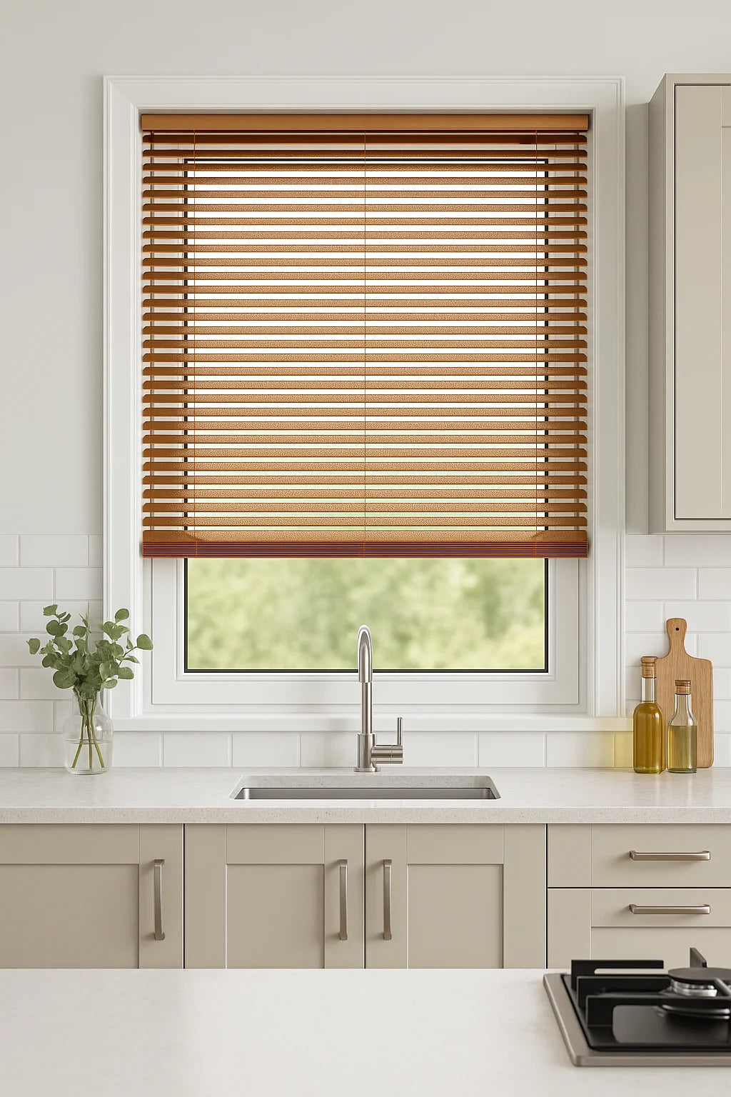 Gold Copper Metal Venetian Blind