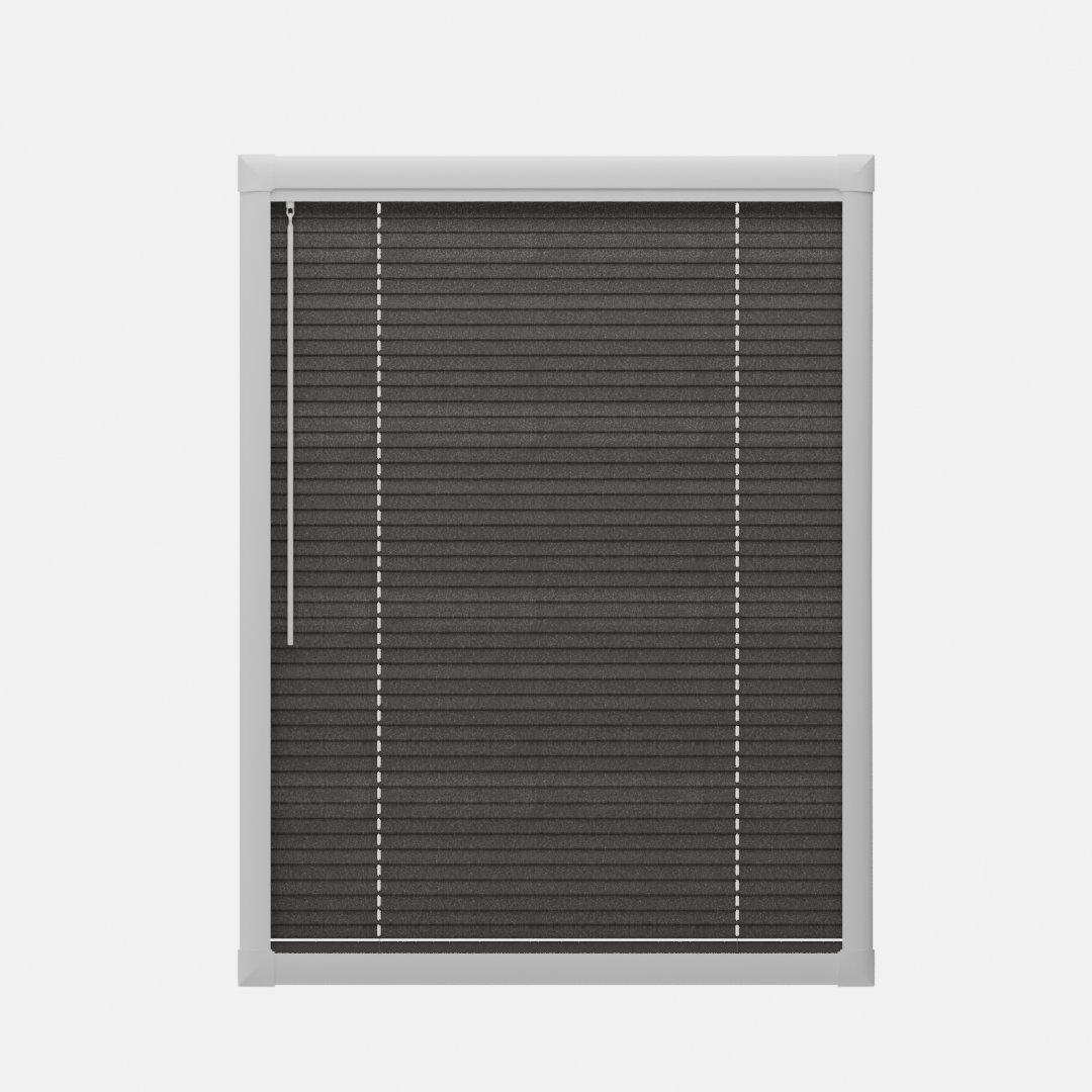 Perfect Fit No Drill Metal Blind - Graphite - 25mm