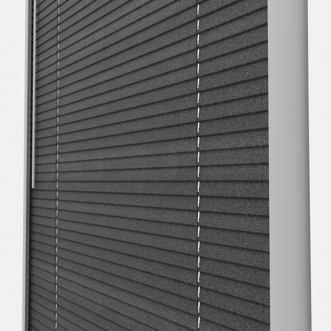 Perfect Fit No Drill Metal Blind - Graphite - 25mm