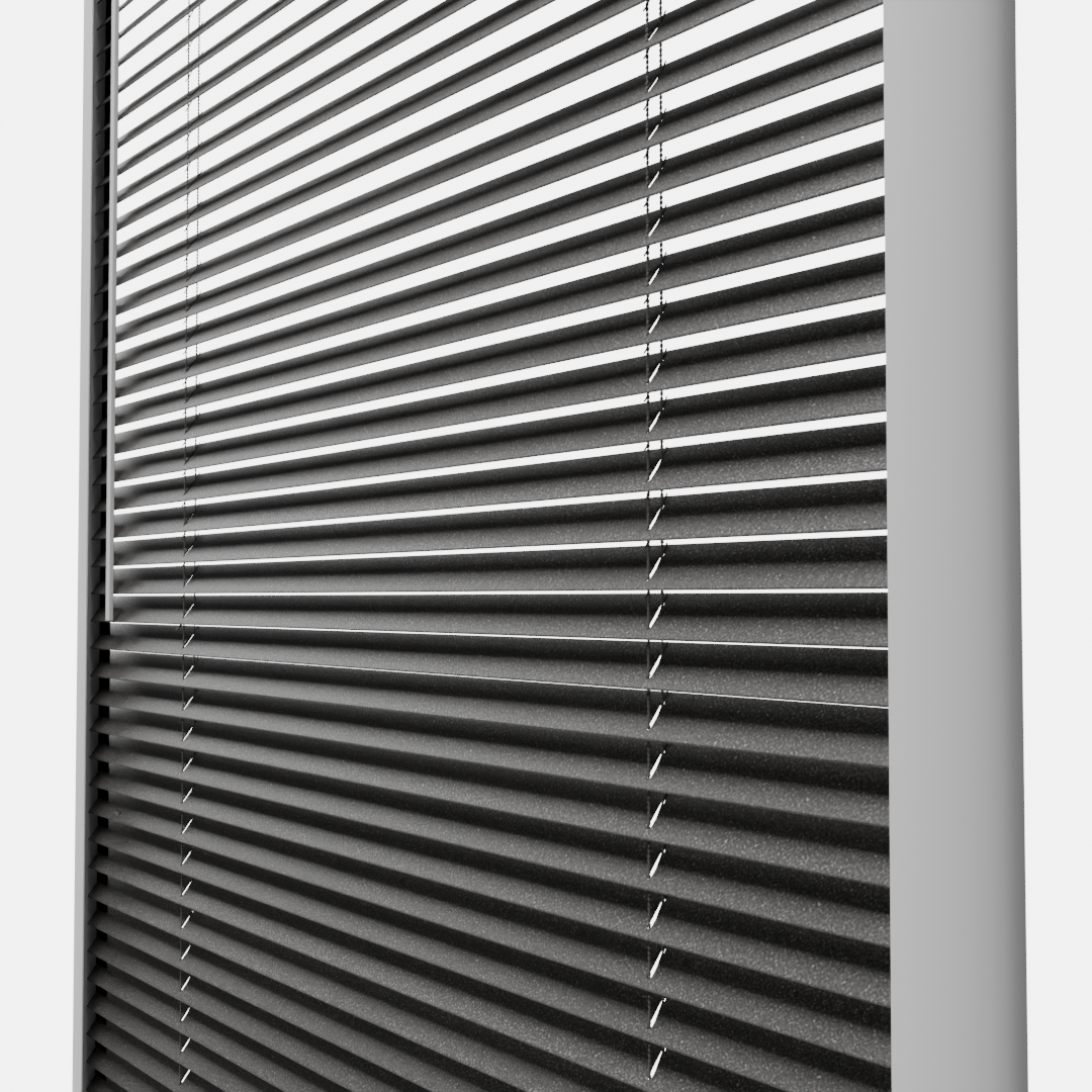 Perfect Fit No Drill Metal Blind - Graphite - 25mm