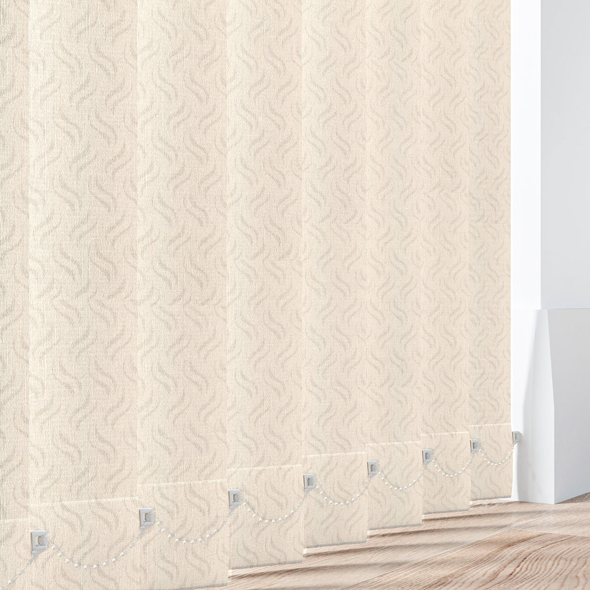 Gravity Beige - PVC Blackout Vertical Blind Slat