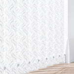 Gravity White - PVC Blackout Waterproof Vertical Blind Slat