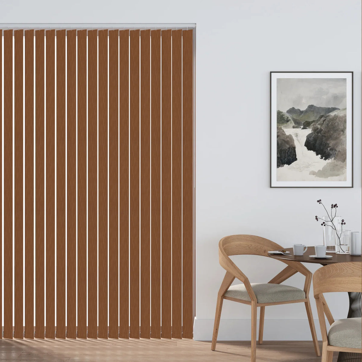 Hambrook Brown Vertical Blind