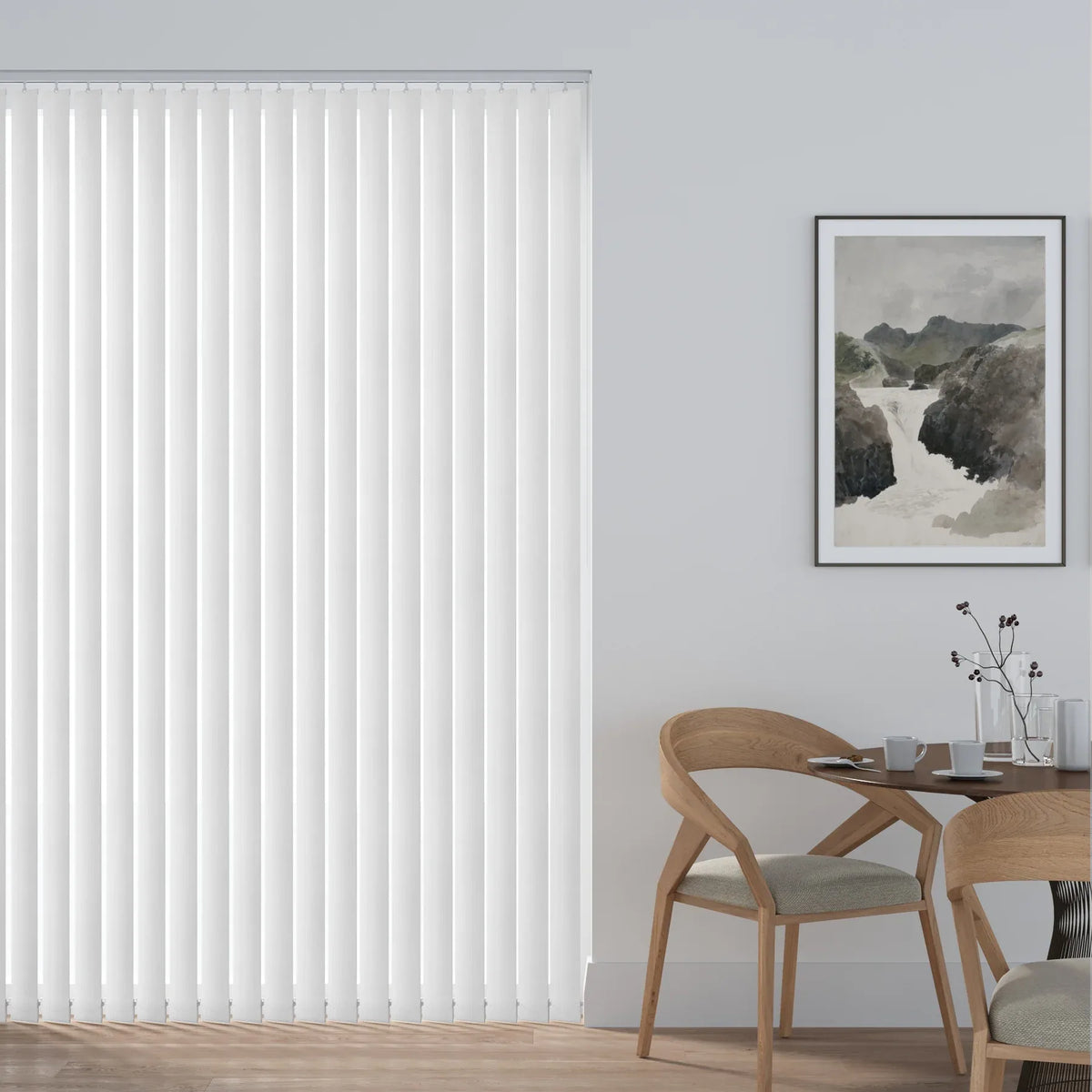 Hambrook Snow Vertical Blind