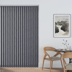 Havana PVC Grey Vertical Blind