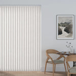 Havana PVC White Vertical Blind