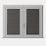 Perfect Fit No Drill Wooden blind - Hazel - 25mm