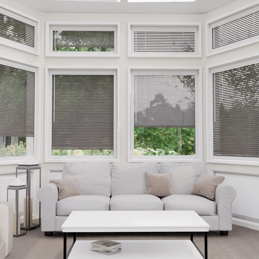 Perfect Fit Wooden blind - Hazel - 25mm