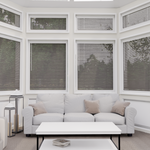 Perfect Fit No Drill Wooden blind - Hazel - 25mm