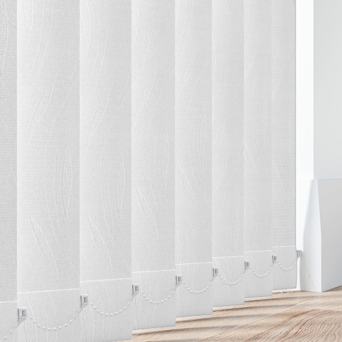 Henley White Vertical Replacement Blind Slat