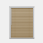 Perfect Fit No Drill metal Blind - Honey - 25mm
