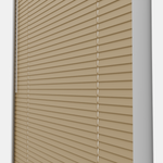 Perfect Fit No Drill metal Blind - Honey - 25mm