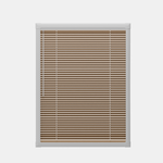 Perfect Fit No Drill Wooden blind - Honey Oak - 25mm