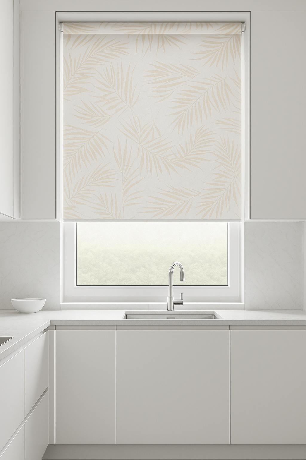 Hothouse Mocha Electrical Roller Blind