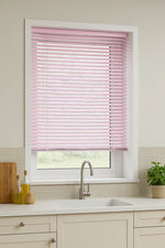 Ice Pink Metal Venetian Blind - 25mm