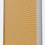 Perfect Fit No Drill Metal Blind - Indian Yellow - 25mm