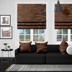 EB Izmir Dark Brown Roman Blind