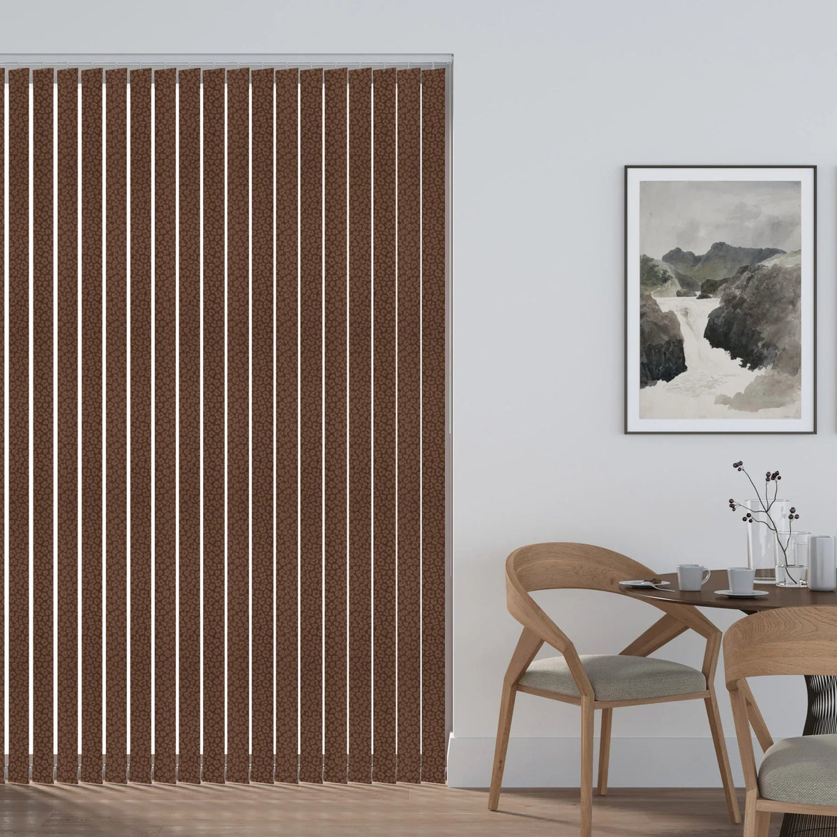 Jaguar Brown Vertical Blind