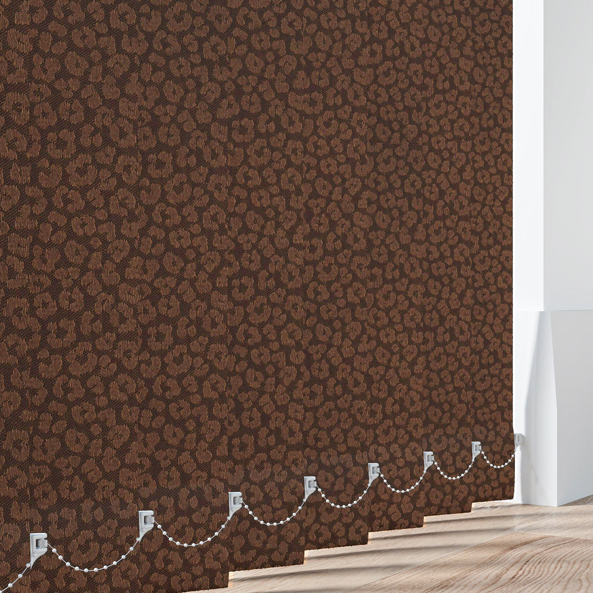 Jaguar Brown Vertical Blind