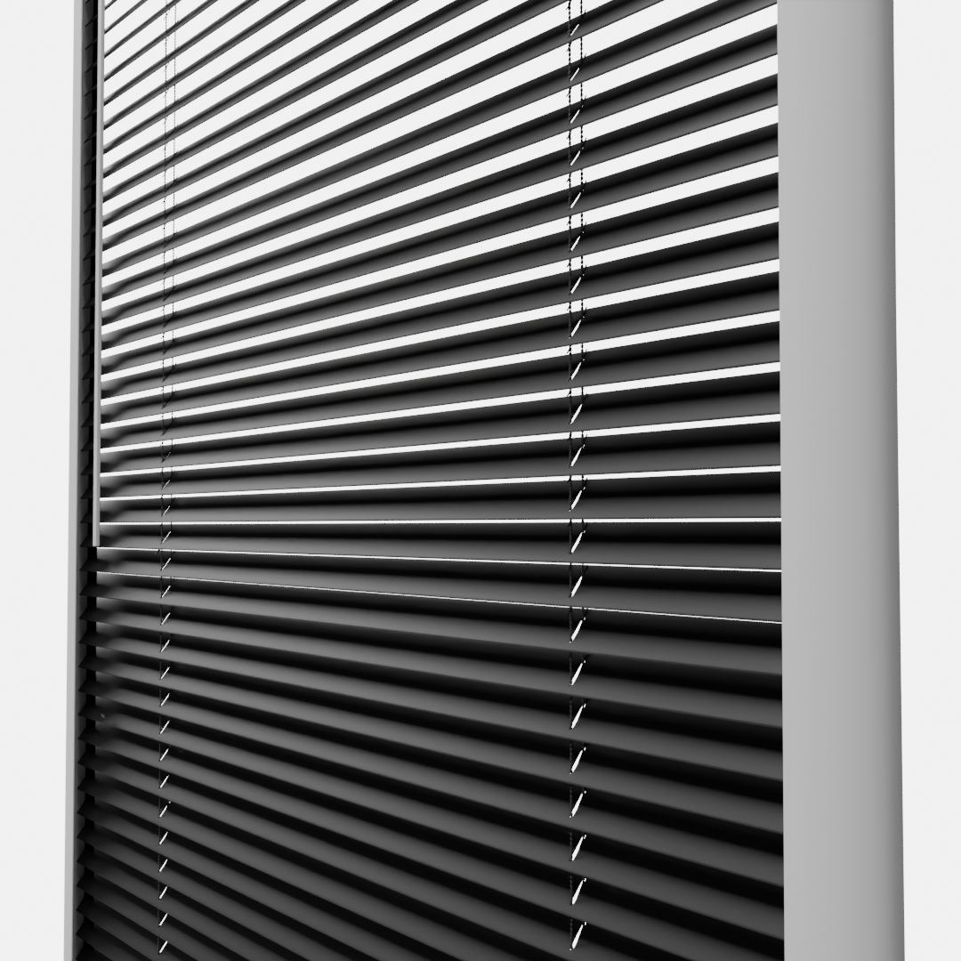 Perfect Fit No Drill Metal Blind - Jet - 25mm