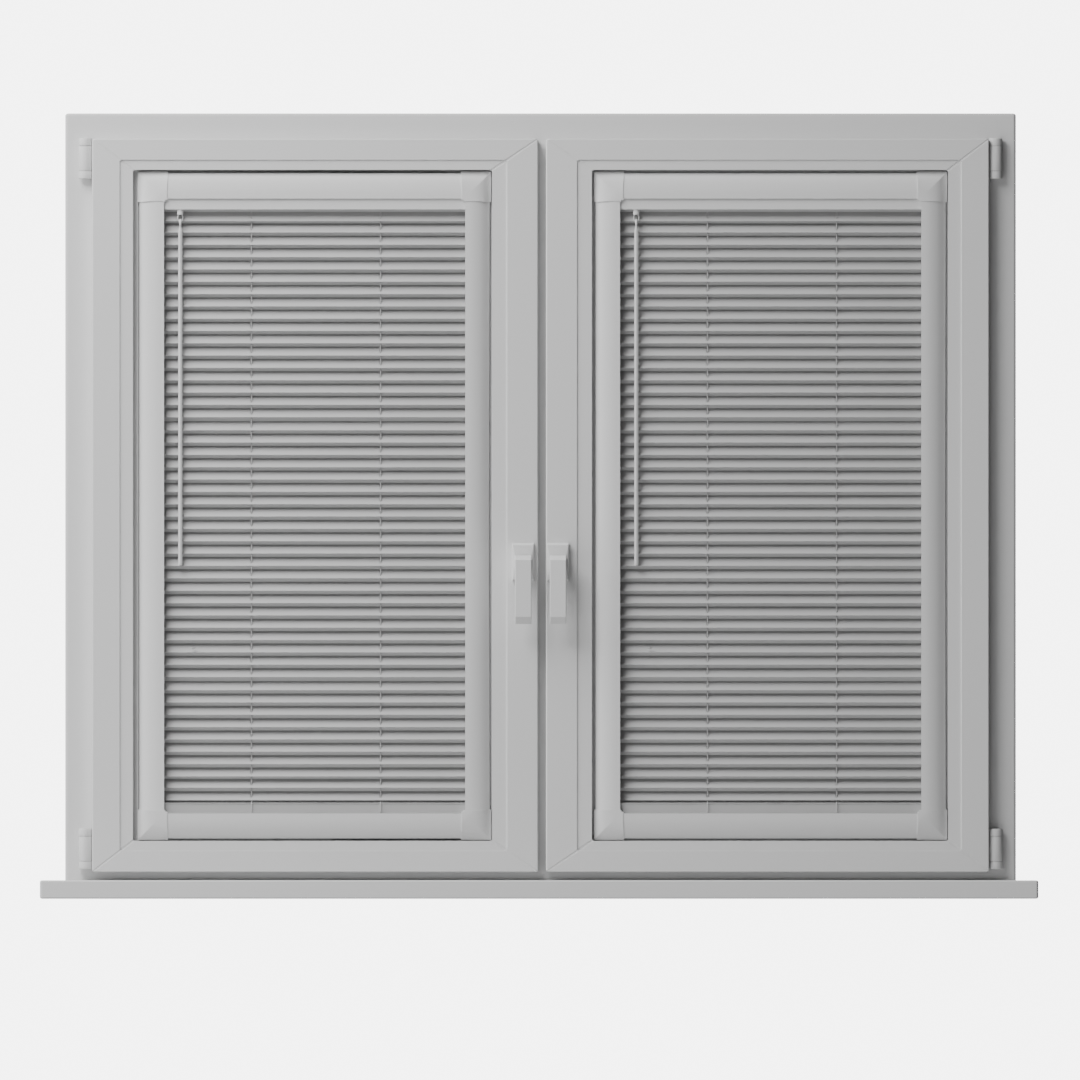 Perfect Fit Wooden blind - Kalm Grey - 25mm