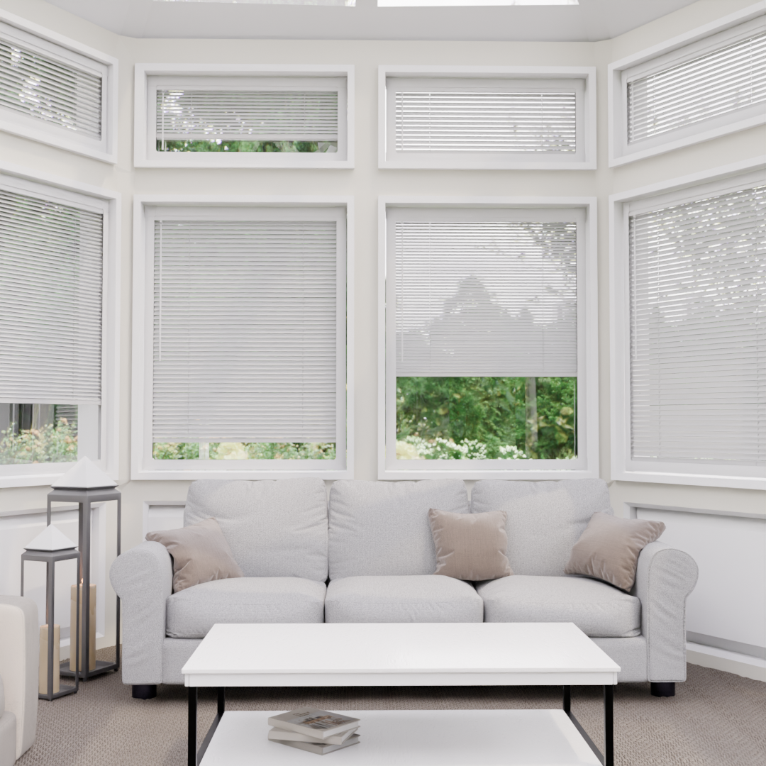 Perfect Fit Wooden blind - Kalm Grey - 25mm