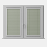 Perfect Fit No Drill Metal Blind - Khaki - 25mm