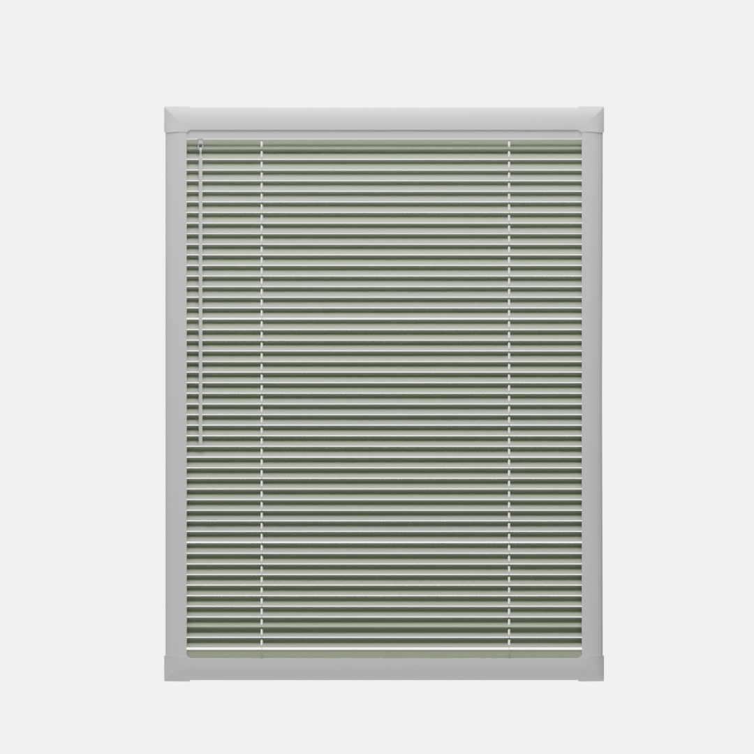 Perfect Fit No Drill Metal Blind - Khaki - 25mm
