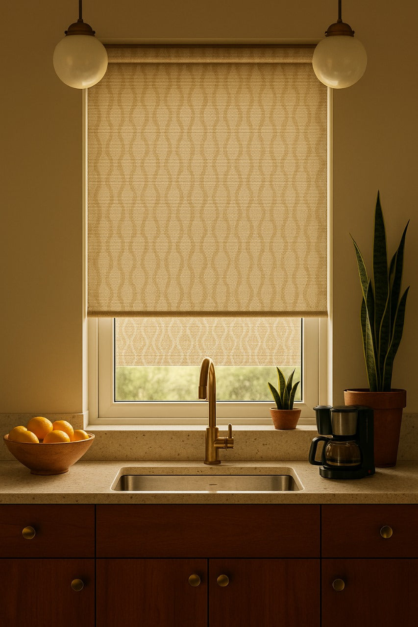 Kirby Gold Roller Blind