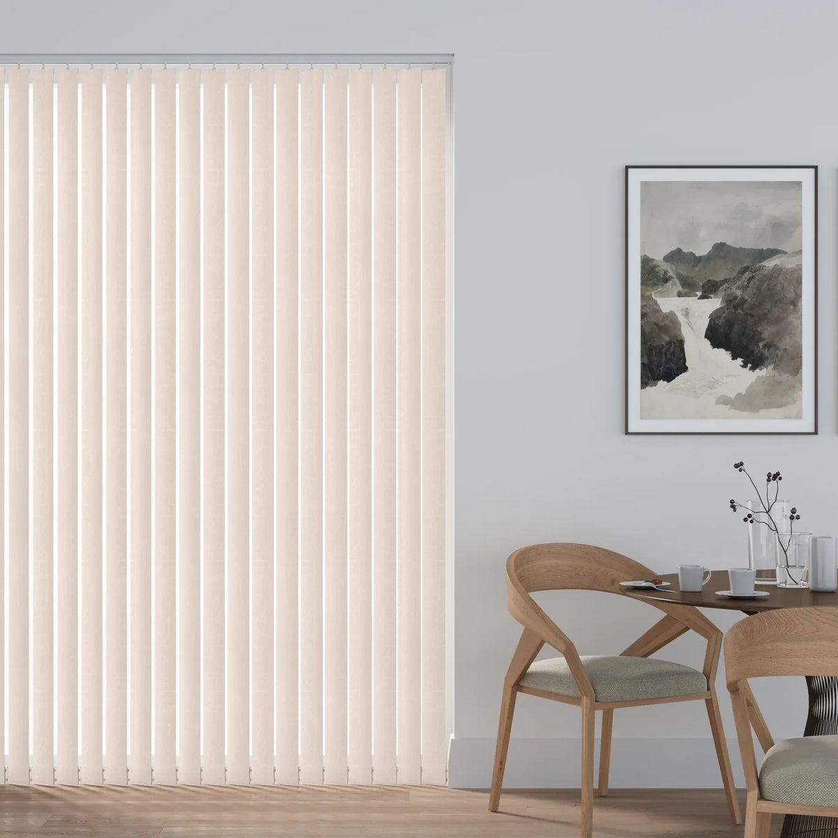 Lahore Cream Vertical Blind