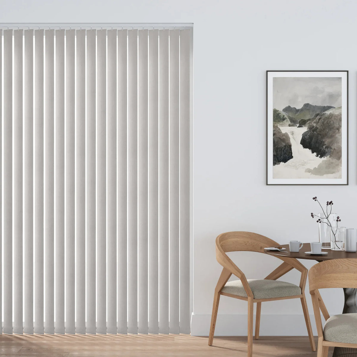 Lahore Silver Vertical Blind Slat