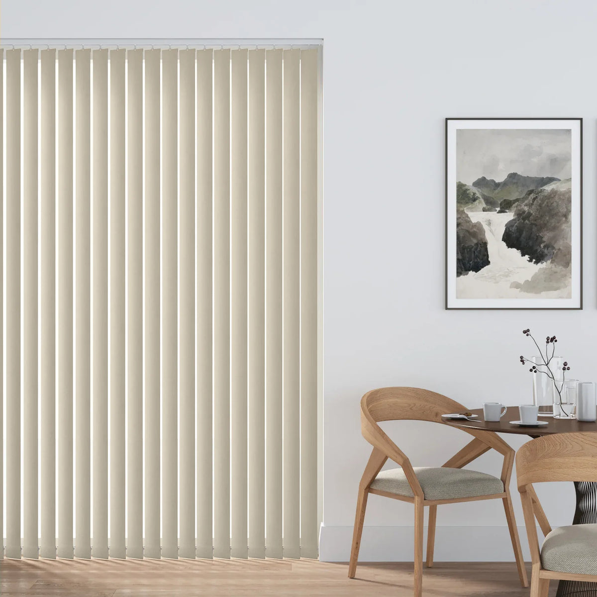 Lyon Cream Vertical Blind