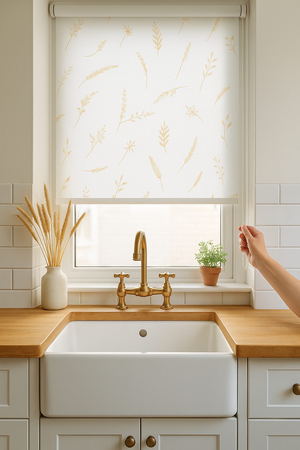 Lacie Blackout Sand Electrical Roller Blind