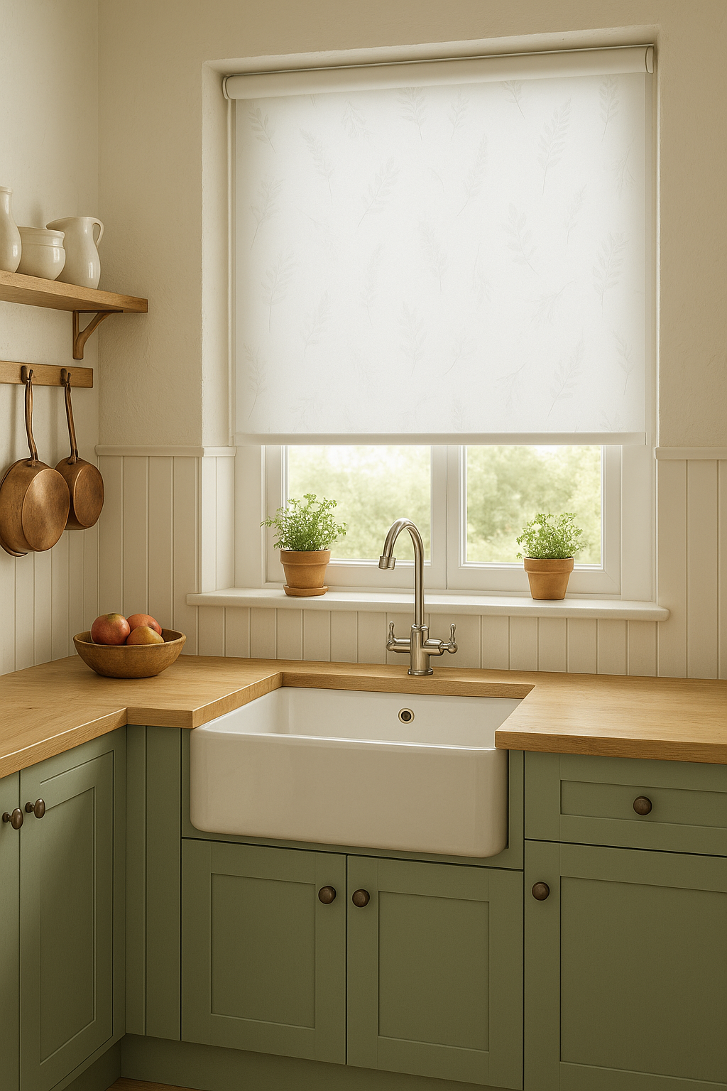 Lacie Blackout White Electrical Roller Blind
