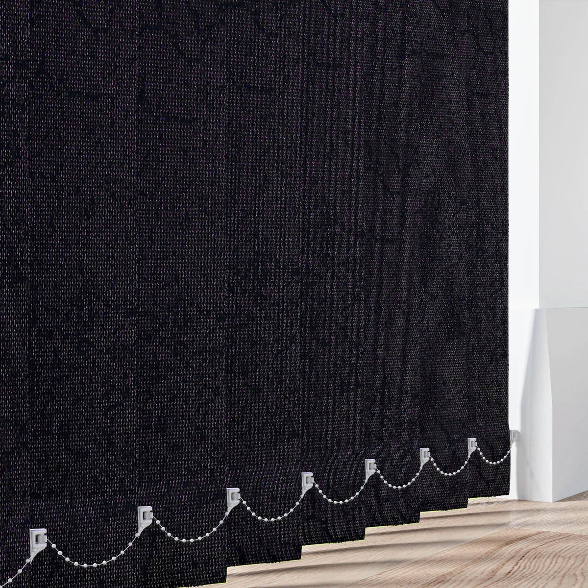 Lahore Black Vertical Blind