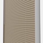 Perfect Fit No Drill Metal Blind - Latte - 25mm