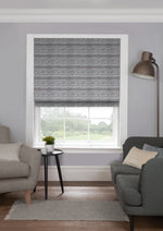 EB Lavico Grey Roman Roman Blind