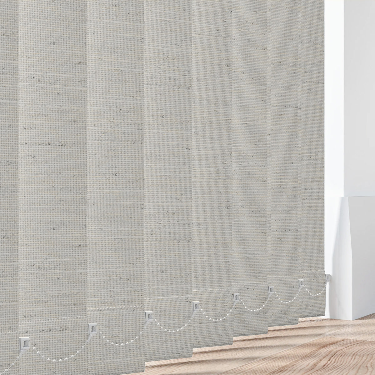 Linenweave Flax Vertical Blind