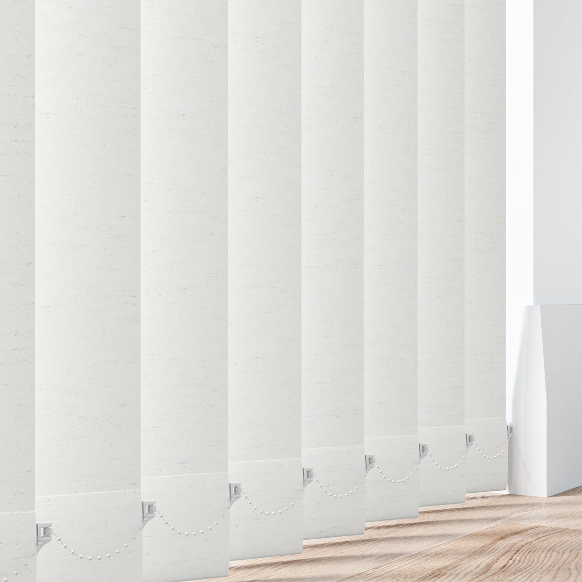 Linenweave Moonstone Vertical Blind