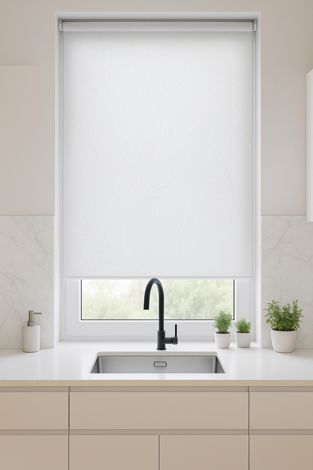 Loretta Silver Electrical Roller Blind
