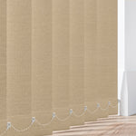 Lyon Beige Vertical Replacement Blind Slat