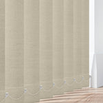 Lyon Cream Vertical Replacement Blind Slat